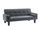 fabric sofa; medieval love seat sofa furniture; with pillows; living room button tufted sofa; pull point design