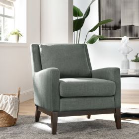 Adel 28.5&quot; W Accent Chair-Dark Gray