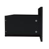 TV Cabinet Wholesale, Black TV Stand with LED Lights