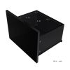 TV Cabinet Wholesale, Black TV Stand with LED Lights