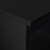 TV Cabinet Wholesale, Black TV Stand with LED Lights