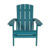 Charlestown All-Weather Adirondack Chair in Sea Foam Faux Wood