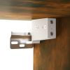 TV Cabinets 2 pcs Smoked Oak 31.5"x11.8"x11.8" Engineered Wood
