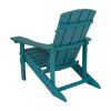 Charlestown All-Weather Adirondack Chair in Sea Foam Faux Wood