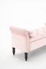 52" Bed Bench Pink Velvet