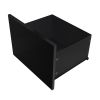 TV Cabinet Wholesale, Black TV Stand with LED Lights