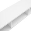 Floating TV Console,White