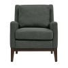 Adel 28.5&quot; W Accent Chair-Dark Gray