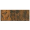 TV Cabinets 2 pcs Smoked Oak 31.5"x11.8"x11.8" Engineered Wood
