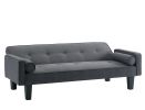 fabric sofa; medieval love seat sofa furniture; with pillows; living room button tufted sofa; pull point design