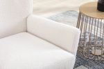 COOLMORE Accent Chair ; leisure single chair with Golden feet