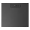 Nightstand with 3 Drawers and Cabinet; USB Charging Ports;  Wireless Charging and Remote Control LED Light