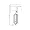 Metal USB Table Lamp (Set of 2)